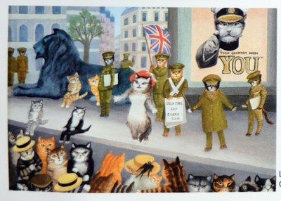 A Cat Call To Arms by Alice Woudhysen