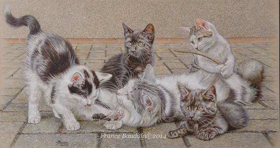 Happy Days was my first attempt on an A2 Daler-Rowney board