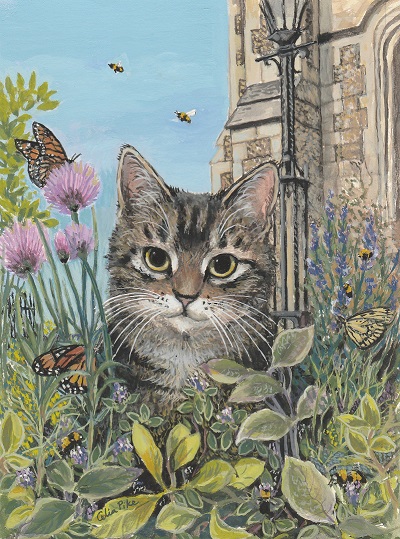 Doorkins Magnificat, Southwark Cathedral Churchyard. Celia Pike