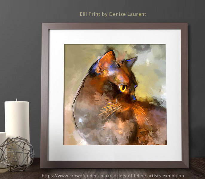 Elli print by Denise Laurent